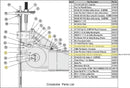 Crosstube Sheave (Roller) for Bendpak 5215142 (Old