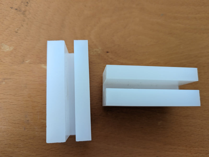 Slider Block for Tuxedo TP-9KAC, TP-9KACX, TP-9KF, TP-9KFX, TP-9KSCX 2-Post Lift - With Groove