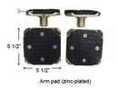 Arm Pad Assy for Bendpak or Northstar Lift - 4 PCS - FREE SHIPPING