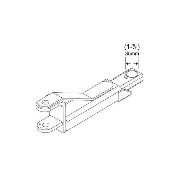 Height Extension (Truck Adapter) for Dannmar 2-Post Lift - 2" (52mm) height - 35mm pin - 4PCS FREE SHIPPING