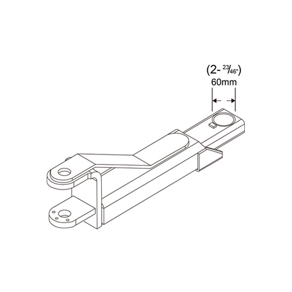 Height Extension (Truck Adapter) for Bendpak 2-Post Lift - 2" height  60mm pin dia.- 4 PCS - FREE SHIPPING 5215757-